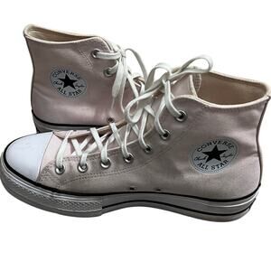 Women's Platform High Top ConverseAll Star Pink Sneakers Size 9